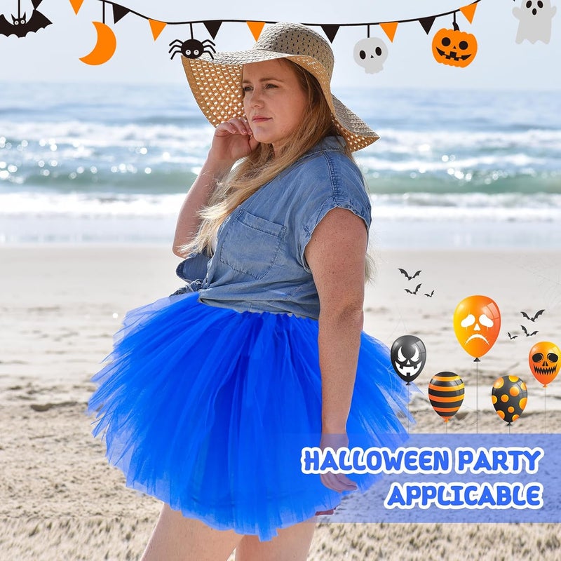 Fynnsure 5 Layers Plus Size Tutu Skirts for Women Extra Large Tulle Skirt 80s Adult Tutu Skirts Tutus Halloween Costumes - Image 5